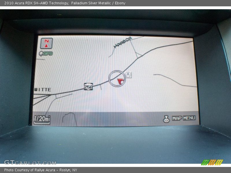 Palladium Silver Metallic / Ebony 2010 Acura RDX SH-AWD Technology