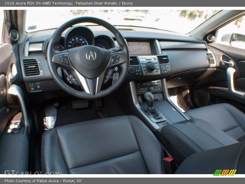 Palladium Silver Metallic / Ebony 2010 Acura RDX SH-AWD Technology