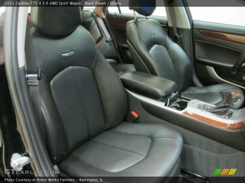  2011 CTS 4 3.6 AWD Sport Wagon Ebony Interior