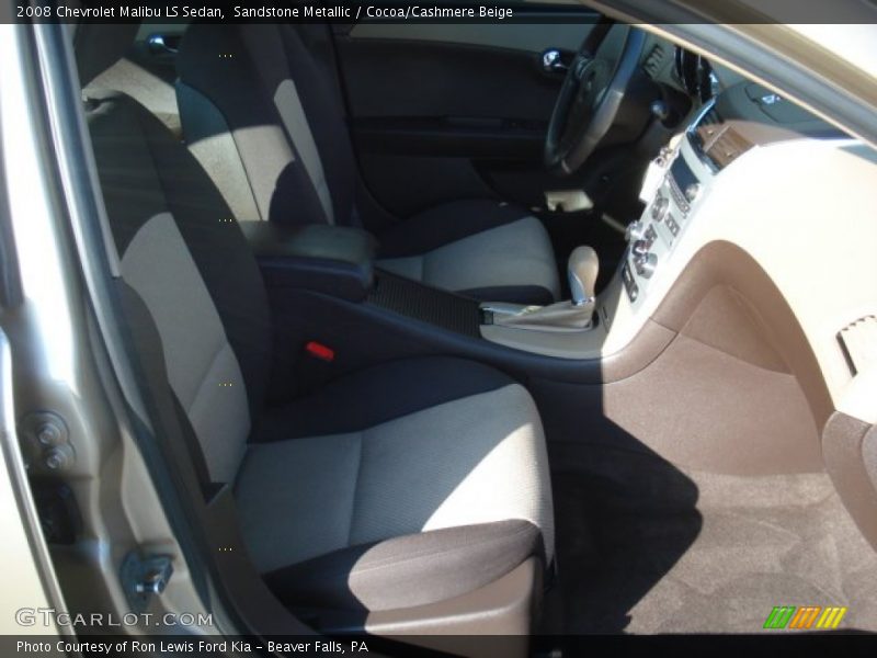 Sandstone Metallic / Cocoa/Cashmere Beige 2008 Chevrolet Malibu LS Sedan