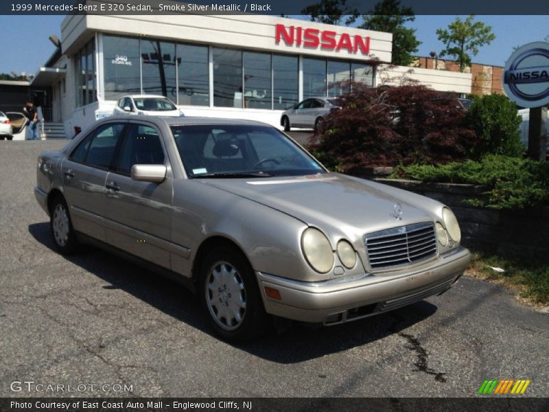 Smoke Silver Metallic / Black 1999 Mercedes-Benz E 320 Sedan