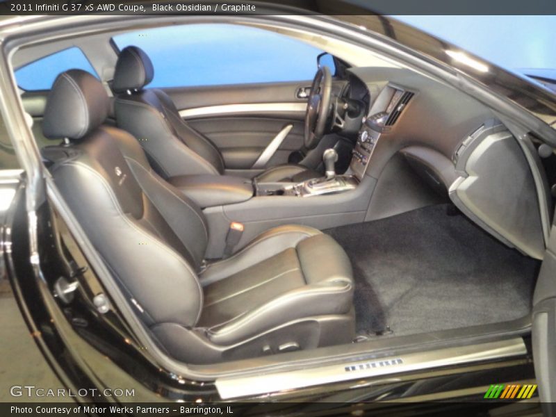 Black Obsidian / Graphite 2011 Infiniti G 37 xS AWD Coupe