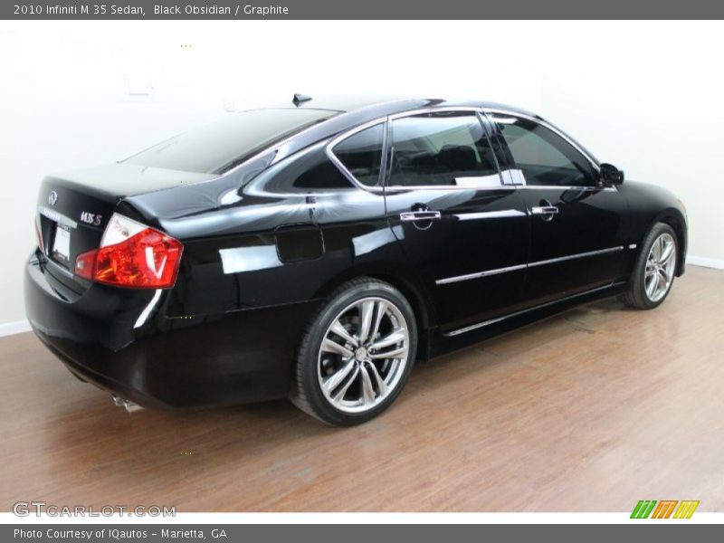 Black Obsidian / Graphite 2010 Infiniti M 35 Sedan