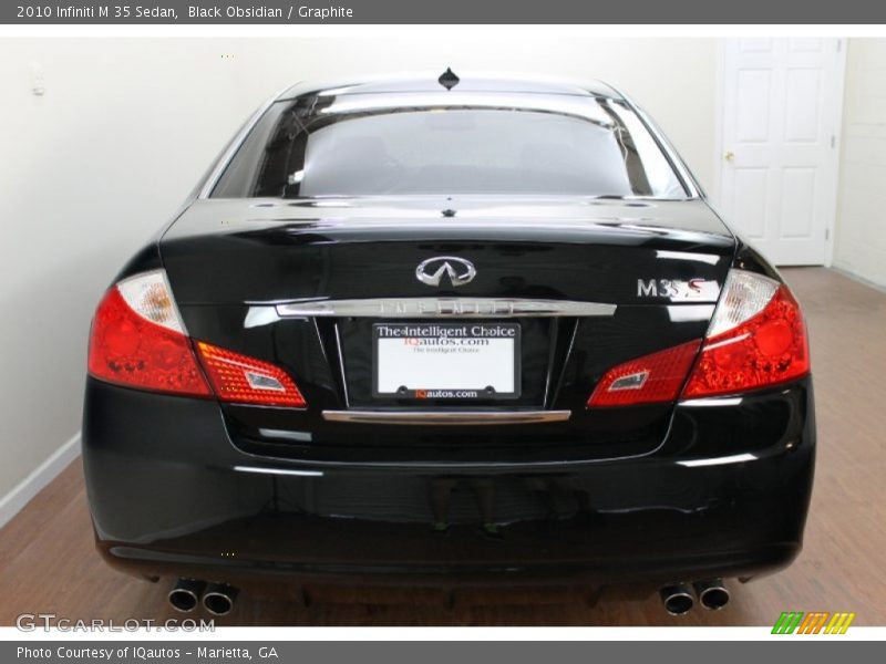 Black Obsidian / Graphite 2010 Infiniti M 35 Sedan