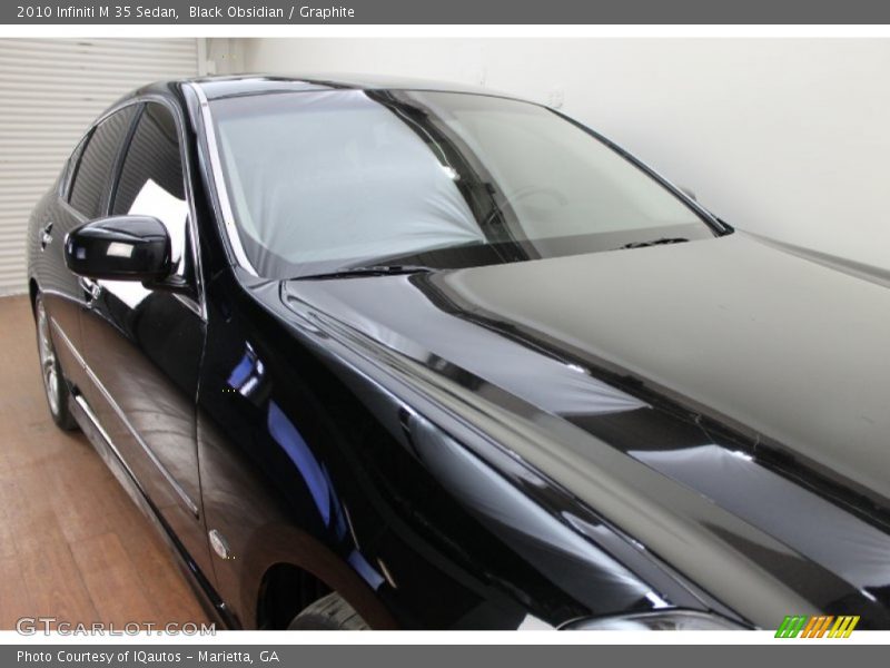 Black Obsidian / Graphite 2010 Infiniti M 35 Sedan
