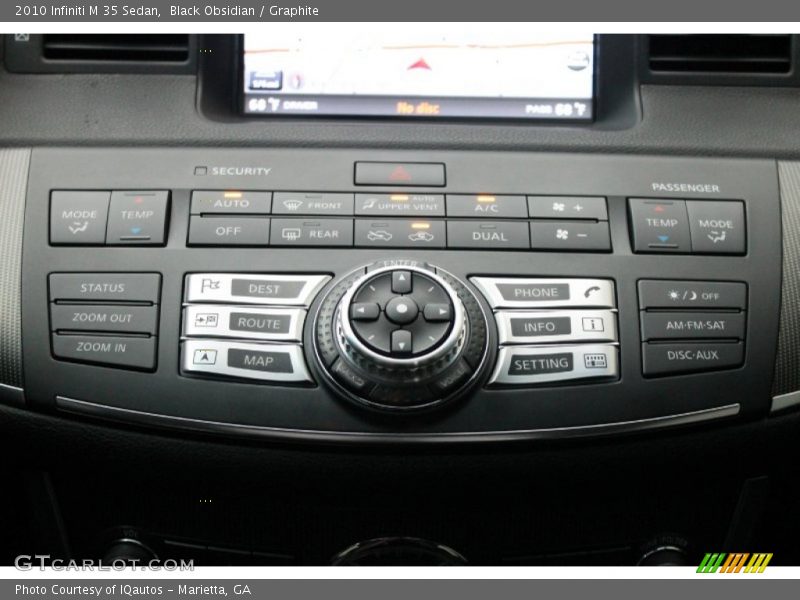 Black Obsidian / Graphite 2010 Infiniti M 35 Sedan