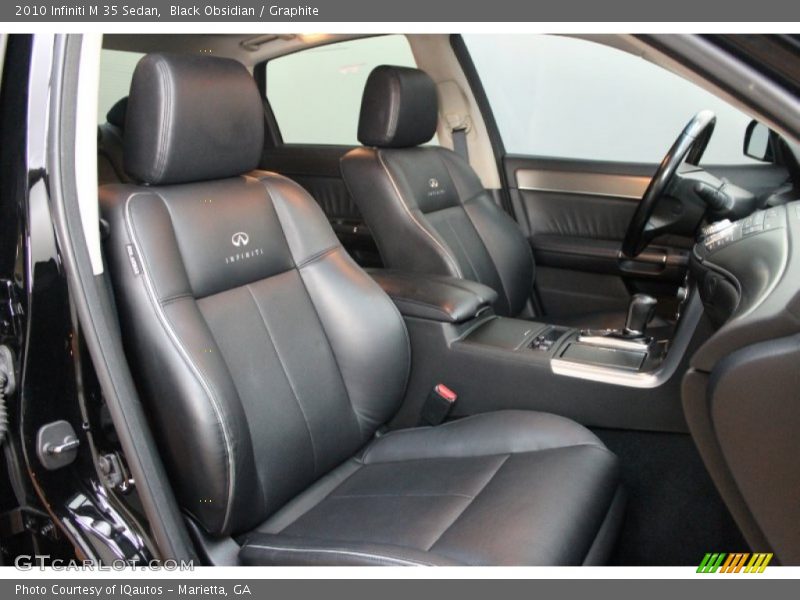 Black Obsidian / Graphite 2010 Infiniti M 35 Sedan