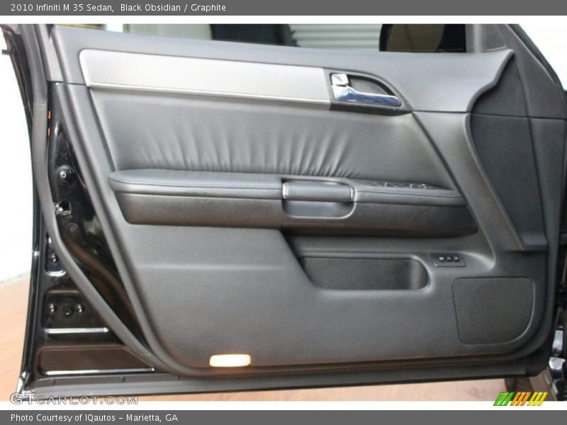 Black Obsidian / Graphite 2010 Infiniti M 35 Sedan