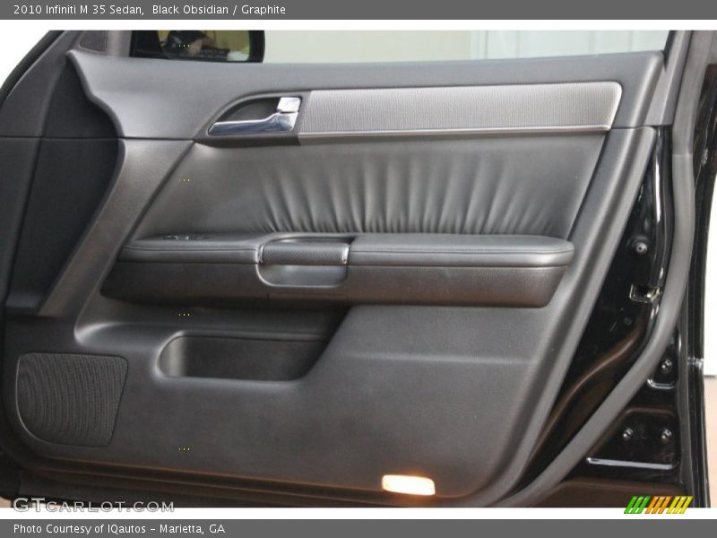 Black Obsidian / Graphite 2010 Infiniti M 35 Sedan