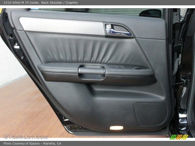 Black Obsidian / Graphite 2010 Infiniti M 35 Sedan