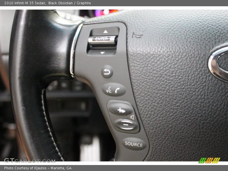 Black Obsidian / Graphite 2010 Infiniti M 35 Sedan