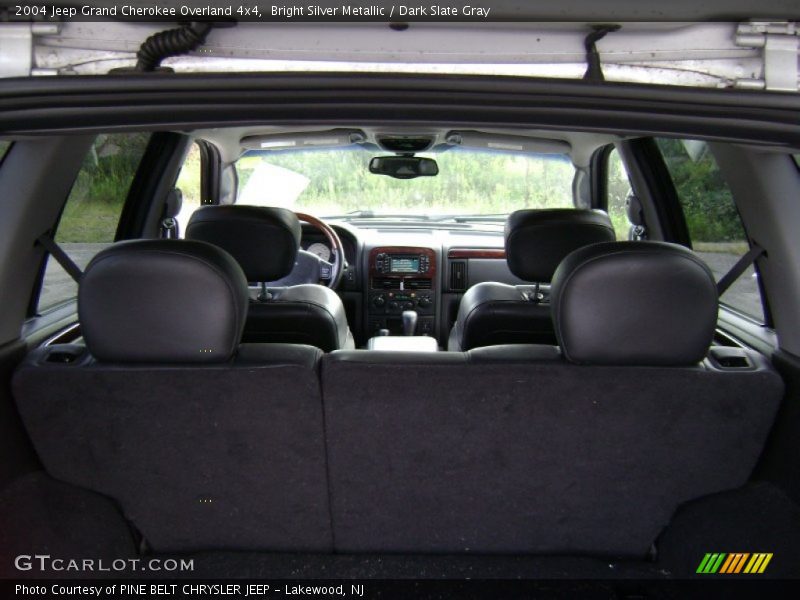 Bright Silver Metallic / Dark Slate Gray 2004 Jeep Grand Cherokee Overland 4x4