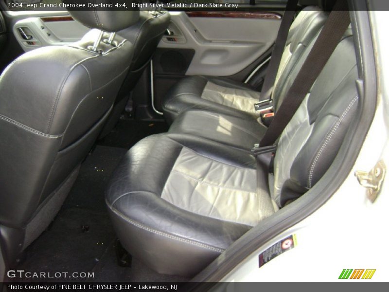 Bright Silver Metallic / Dark Slate Gray 2004 Jeep Grand Cherokee Overland 4x4