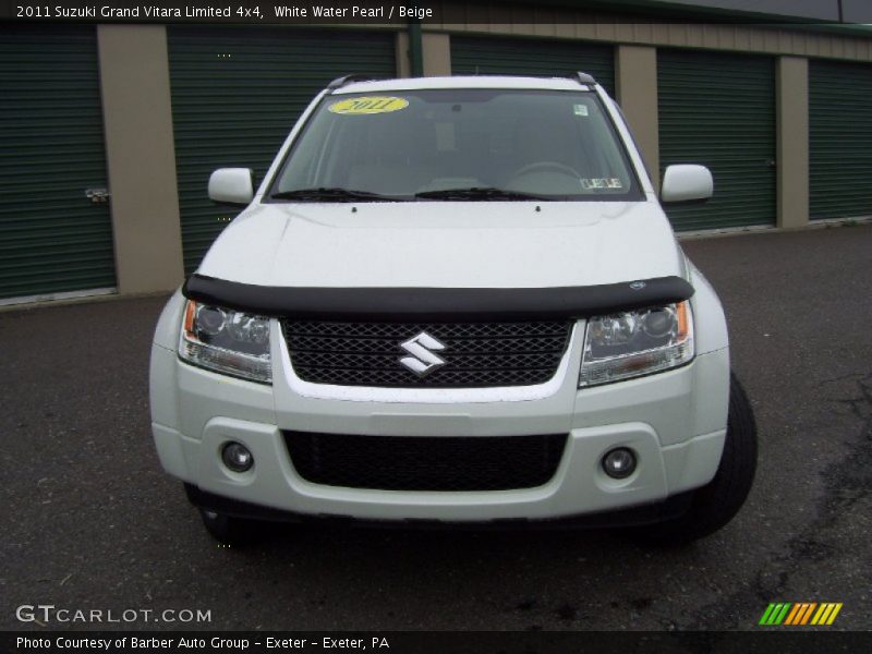 White Water Pearl / Beige 2011 Suzuki Grand Vitara Limited 4x4