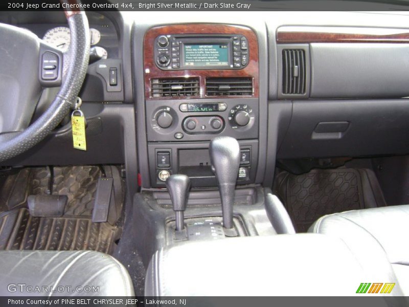 Bright Silver Metallic / Dark Slate Gray 2004 Jeep Grand Cherokee Overland 4x4