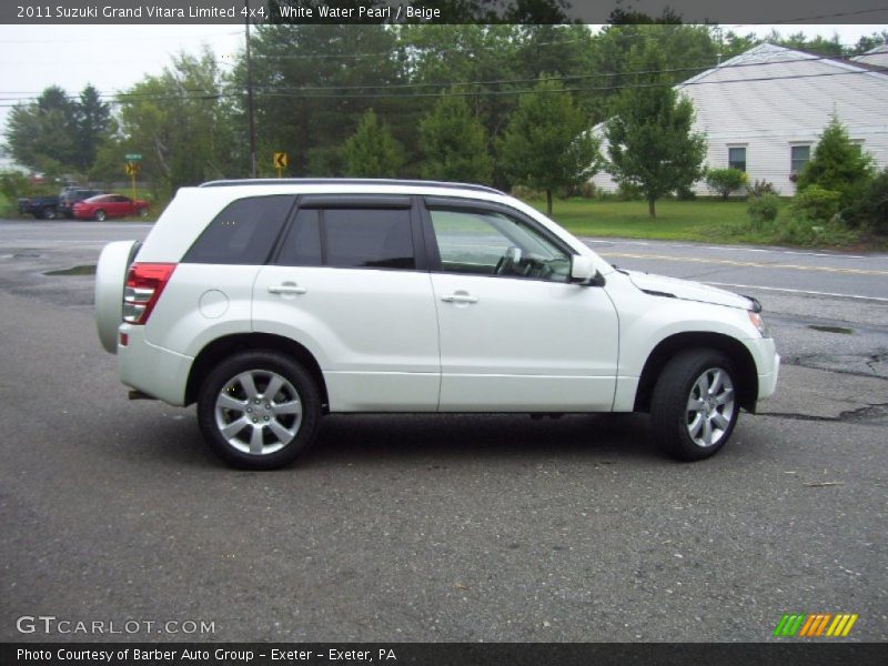 White Water Pearl / Beige 2011 Suzuki Grand Vitara Limited 4x4