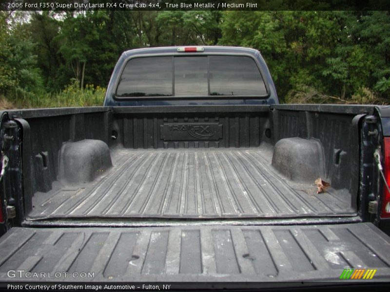 True Blue Metallic / Medium Flint 2006 Ford F350 Super Duty Lariat FX4 Crew Cab 4x4