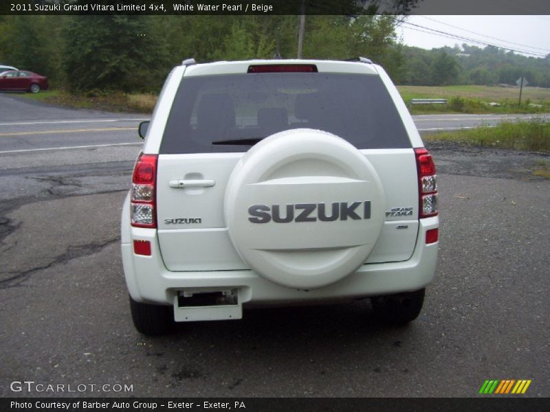 White Water Pearl / Beige 2011 Suzuki Grand Vitara Limited 4x4