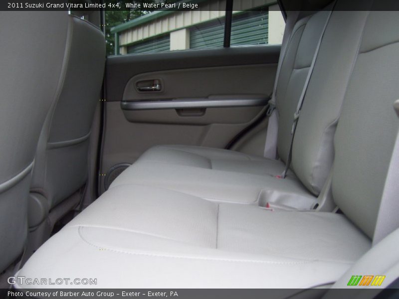 White Water Pearl / Beige 2011 Suzuki Grand Vitara Limited 4x4