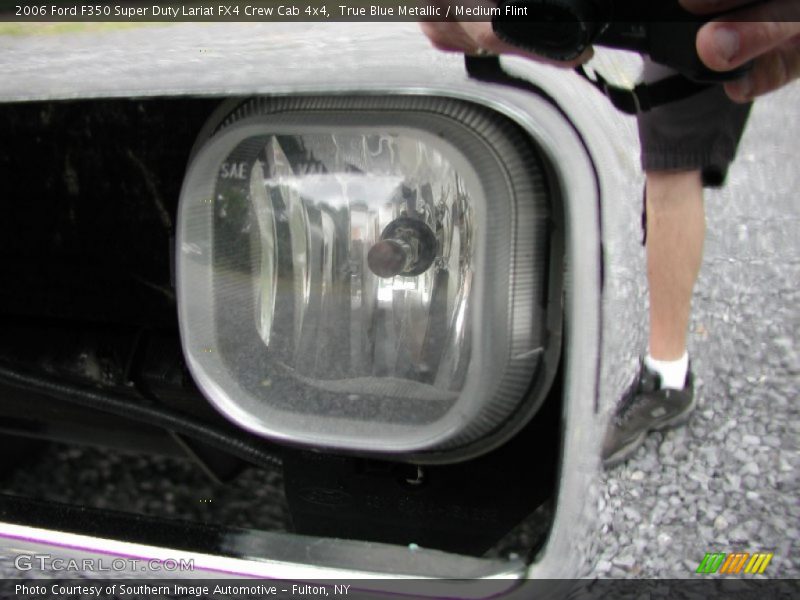 True Blue Metallic / Medium Flint 2006 Ford F350 Super Duty Lariat FX4 Crew Cab 4x4