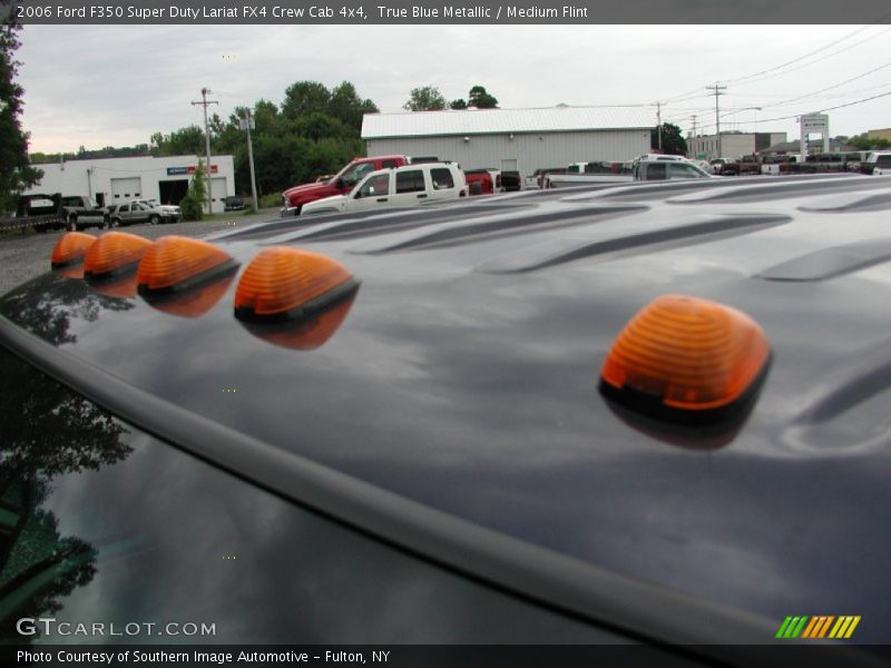 True Blue Metallic / Medium Flint 2006 Ford F350 Super Duty Lariat FX4 Crew Cab 4x4