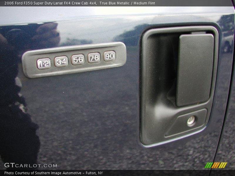 True Blue Metallic / Medium Flint 2006 Ford F350 Super Duty Lariat FX4 Crew Cab 4x4