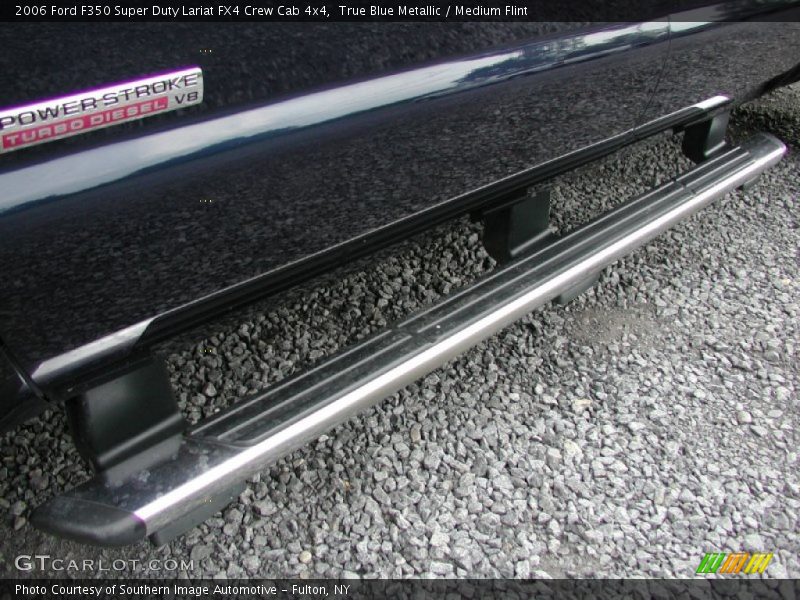 True Blue Metallic / Medium Flint 2006 Ford F350 Super Duty Lariat FX4 Crew Cab 4x4