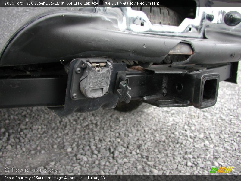 True Blue Metallic / Medium Flint 2006 Ford F350 Super Duty Lariat FX4 Crew Cab 4x4
