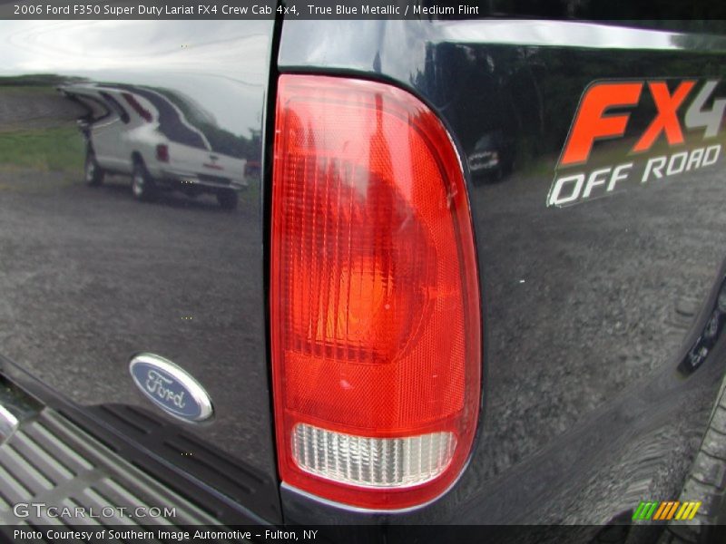 True Blue Metallic / Medium Flint 2006 Ford F350 Super Duty Lariat FX4 Crew Cab 4x4