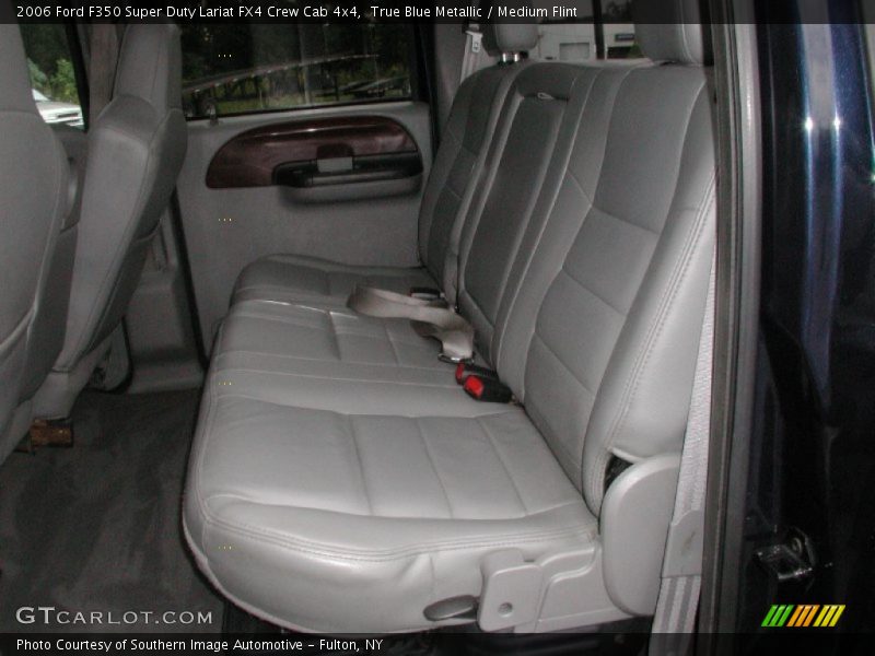 True Blue Metallic / Medium Flint 2006 Ford F350 Super Duty Lariat FX4 Crew Cab 4x4