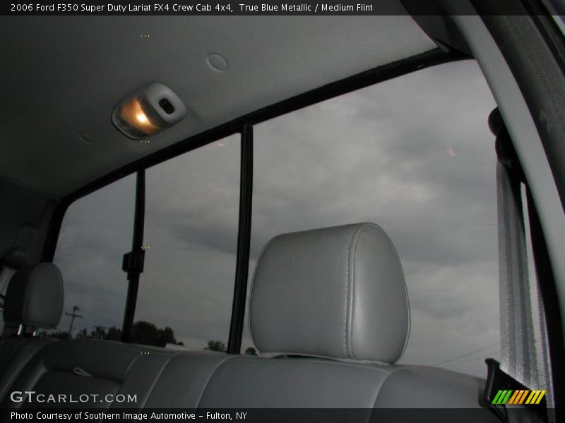 True Blue Metallic / Medium Flint 2006 Ford F350 Super Duty Lariat FX4 Crew Cab 4x4