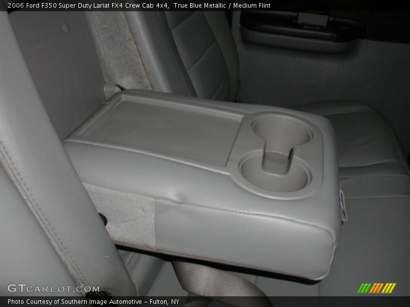 True Blue Metallic / Medium Flint 2006 Ford F350 Super Duty Lariat FX4 Crew Cab 4x4
