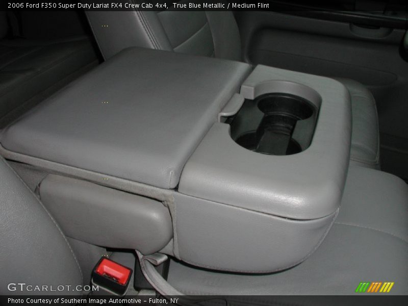 True Blue Metallic / Medium Flint 2006 Ford F350 Super Duty Lariat FX4 Crew Cab 4x4