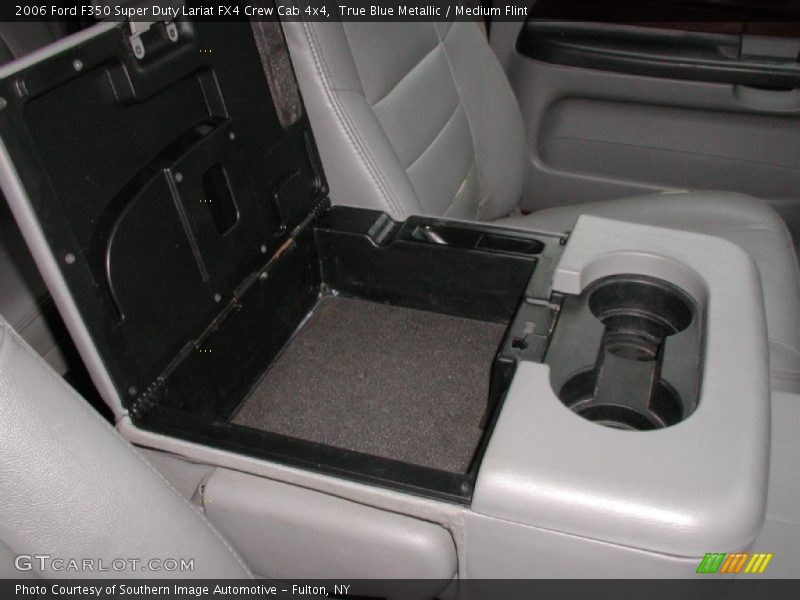 True Blue Metallic / Medium Flint 2006 Ford F350 Super Duty Lariat FX4 Crew Cab 4x4