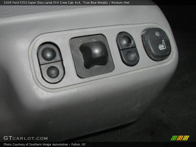 True Blue Metallic / Medium Flint 2006 Ford F350 Super Duty Lariat FX4 Crew Cab 4x4
