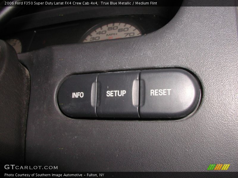 True Blue Metallic / Medium Flint 2006 Ford F350 Super Duty Lariat FX4 Crew Cab 4x4