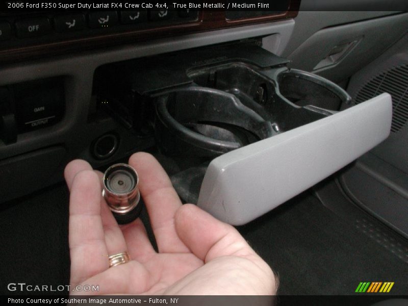 True Blue Metallic / Medium Flint 2006 Ford F350 Super Duty Lariat FX4 Crew Cab 4x4