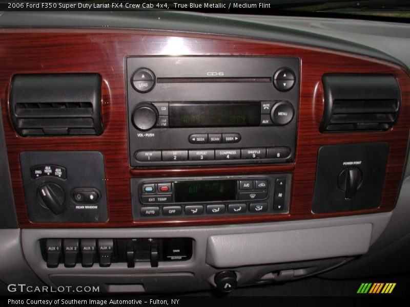 True Blue Metallic / Medium Flint 2006 Ford F350 Super Duty Lariat FX4 Crew Cab 4x4