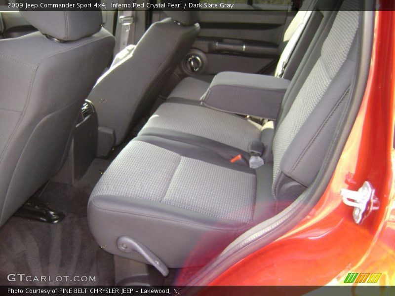 Inferno Red Crystal Pearl / Dark Slate Gray 2009 Jeep Commander Sport 4x4