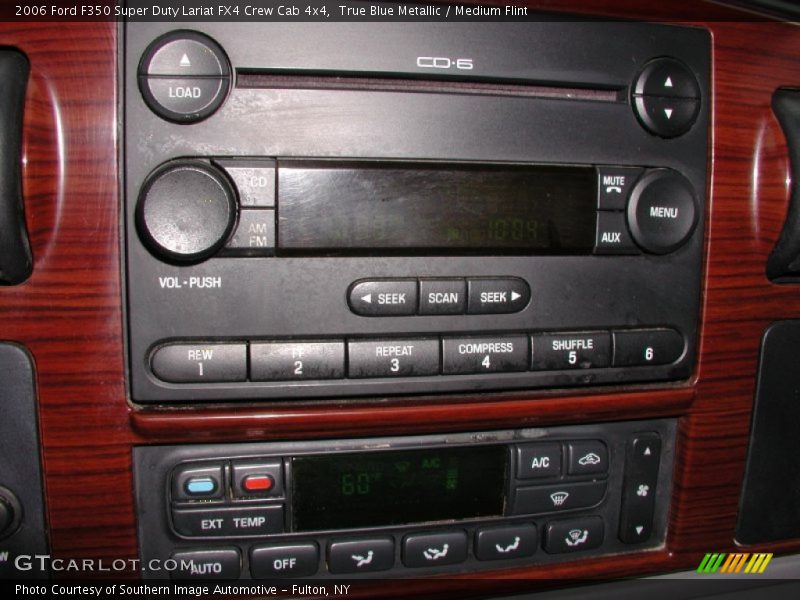 True Blue Metallic / Medium Flint 2006 Ford F350 Super Duty Lariat FX4 Crew Cab 4x4