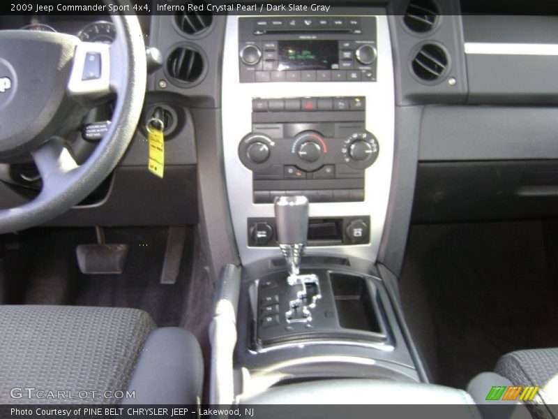 Inferno Red Crystal Pearl / Dark Slate Gray 2009 Jeep Commander Sport 4x4