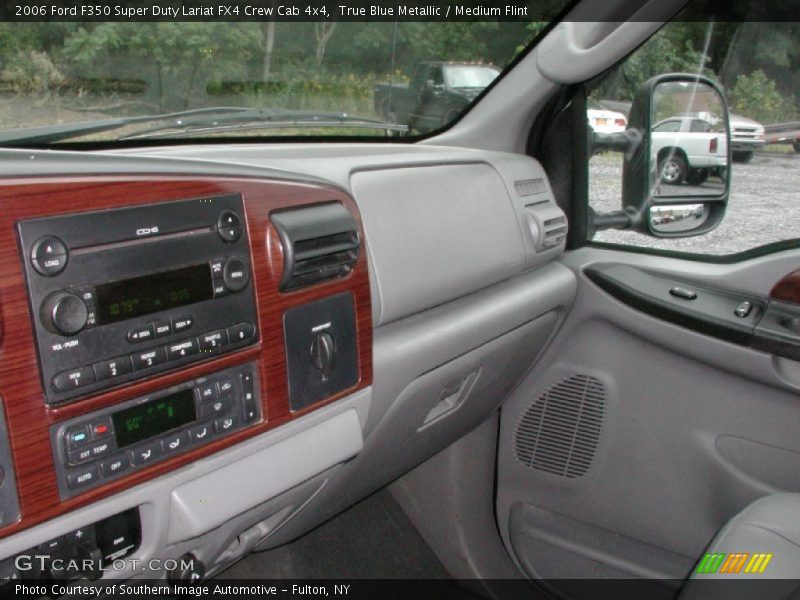 True Blue Metallic / Medium Flint 2006 Ford F350 Super Duty Lariat FX4 Crew Cab 4x4