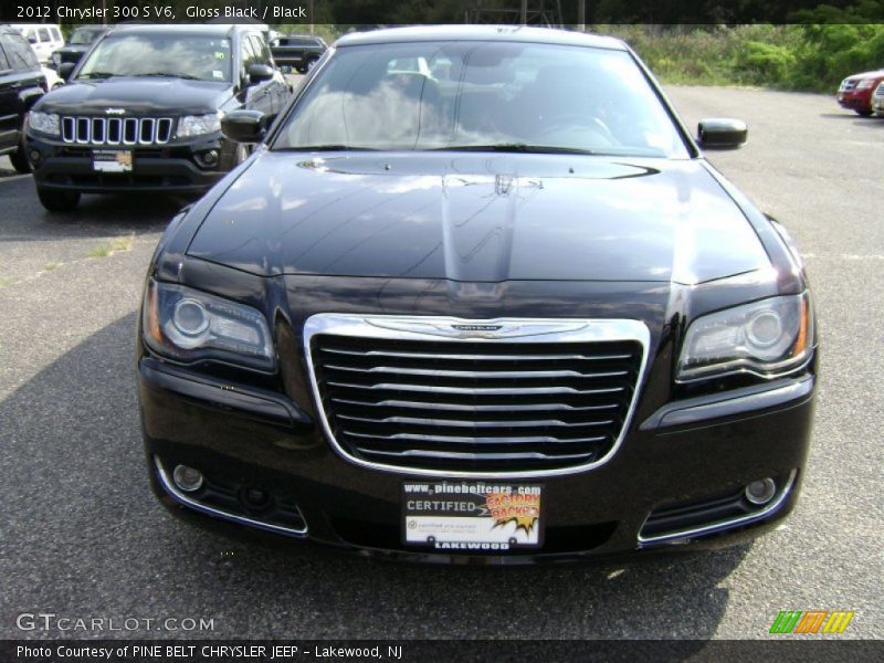 Gloss Black / Black 2012 Chrysler 300 S V6