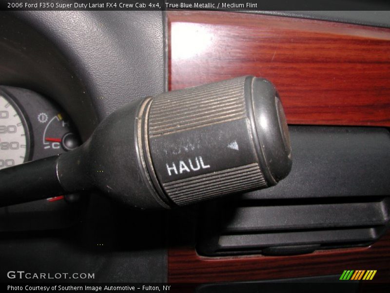True Blue Metallic / Medium Flint 2006 Ford F350 Super Duty Lariat FX4 Crew Cab 4x4