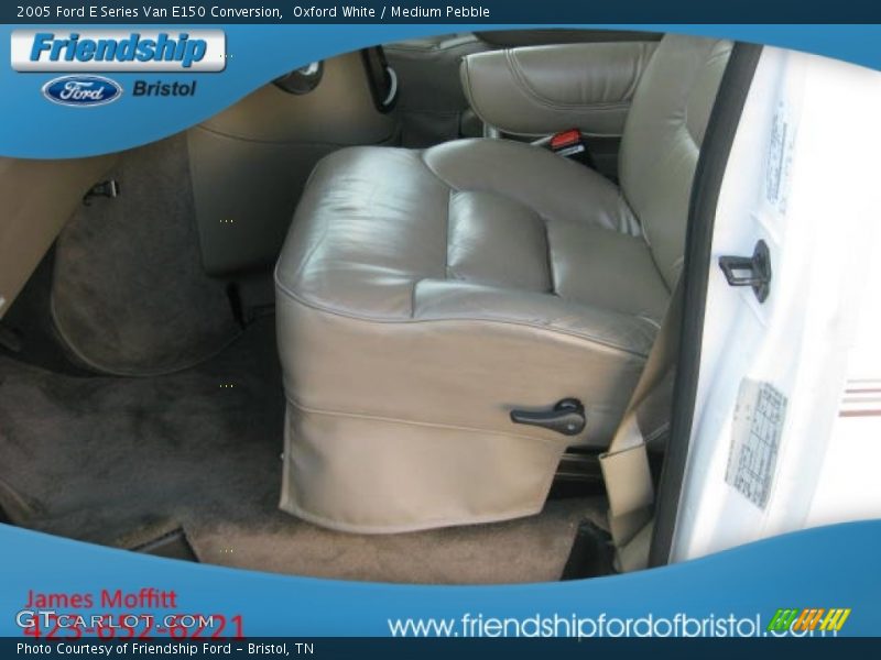 Oxford White / Medium Pebble 2005 Ford E Series Van E150 Conversion