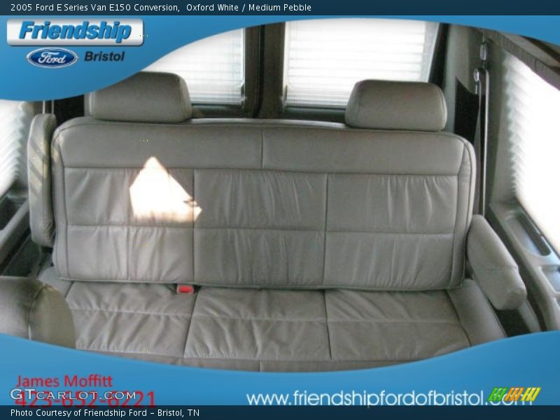 Oxford White / Medium Pebble 2005 Ford E Series Van E150 Conversion