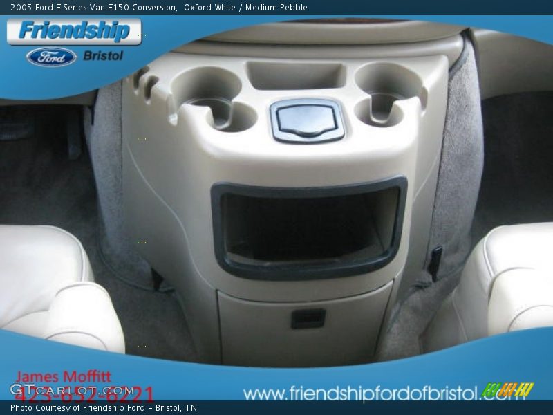 Oxford White / Medium Pebble 2005 Ford E Series Van E150 Conversion