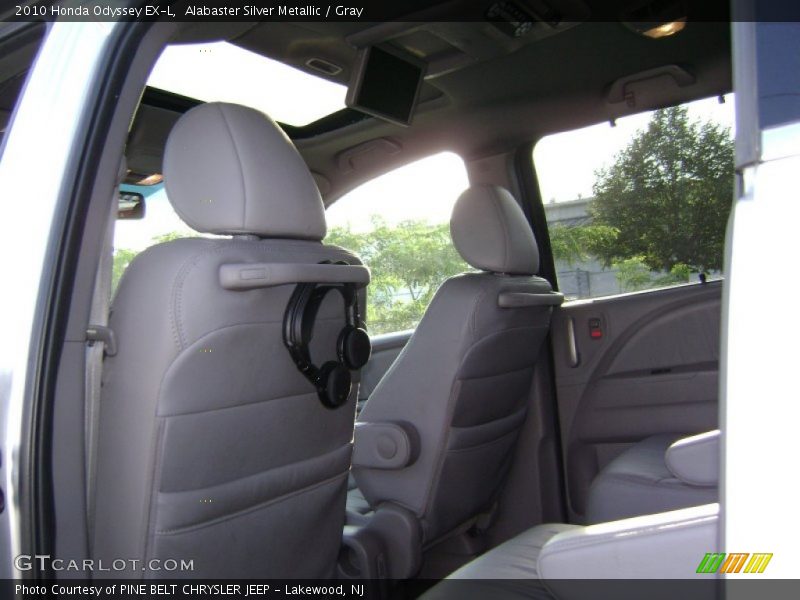 Alabaster Silver Metallic / Gray 2010 Honda Odyssey EX-L