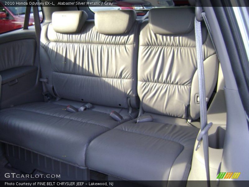 Alabaster Silver Metallic / Gray 2010 Honda Odyssey EX-L
