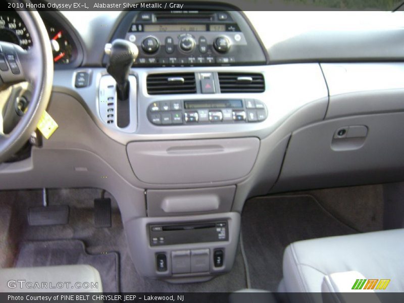 Alabaster Silver Metallic / Gray 2010 Honda Odyssey EX-L